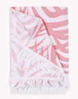 Zebra Palm Beach Towel By Matouk