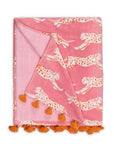 Leaping Leopard Beach Towel by Matouk