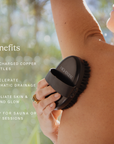 SUPERCHARGE Copper Body Brush