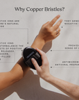 SUPERCHARGE Copper Body Brush