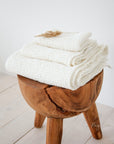 White waffle towel set (3 pcs)