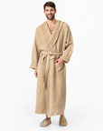Waffle Linen Slippers