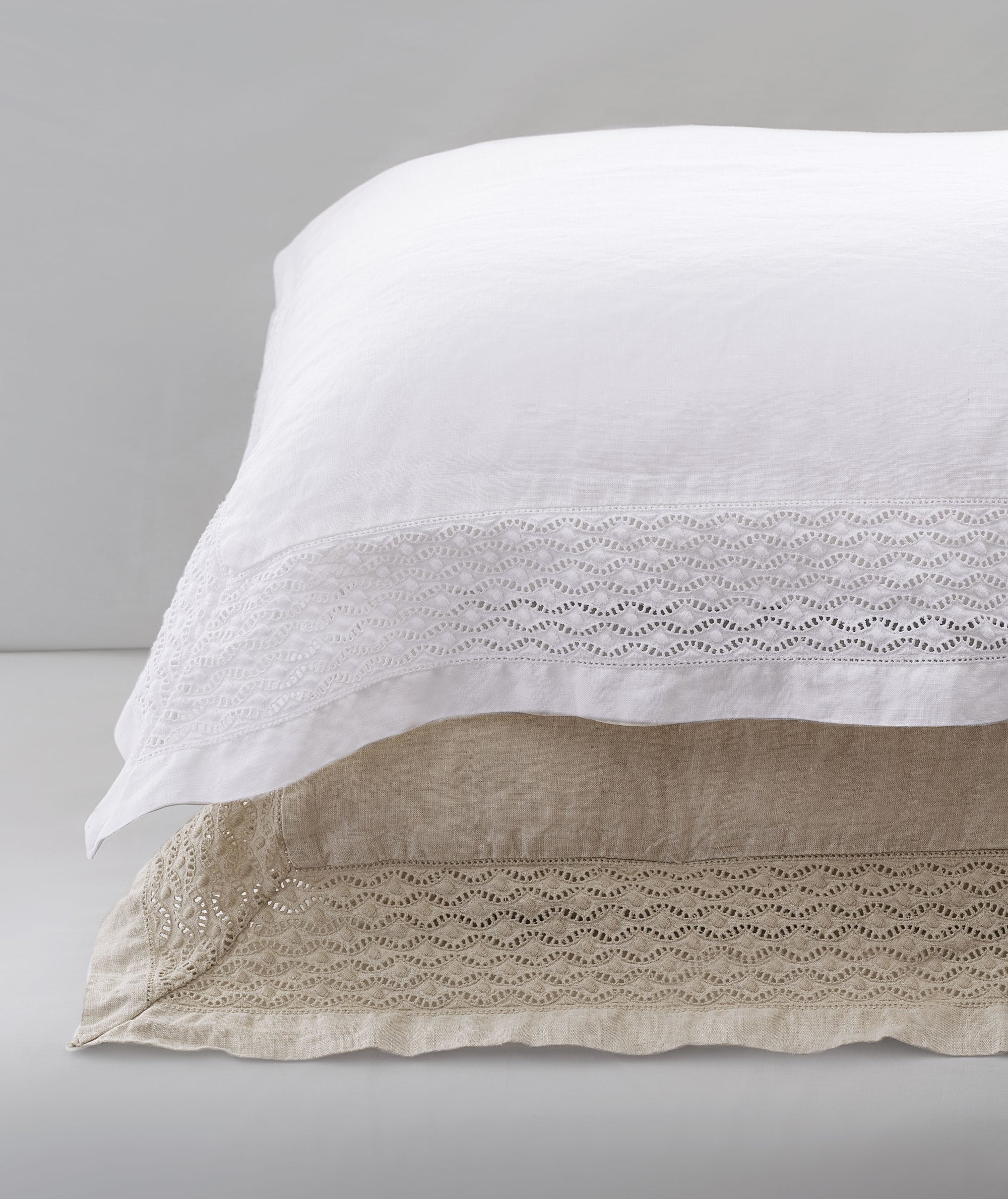 Vintage Linen Shams