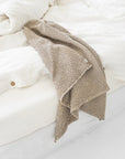 Beige waffle towel set (3 pcs)