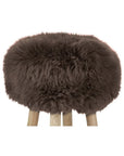 Sheepskin Stool Cover