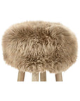 Sheepskin Stool Cover