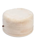 Round Moccasin Pouf