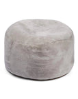 Round Moccasin Pouf