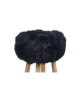 Sheepskin Stool Cover