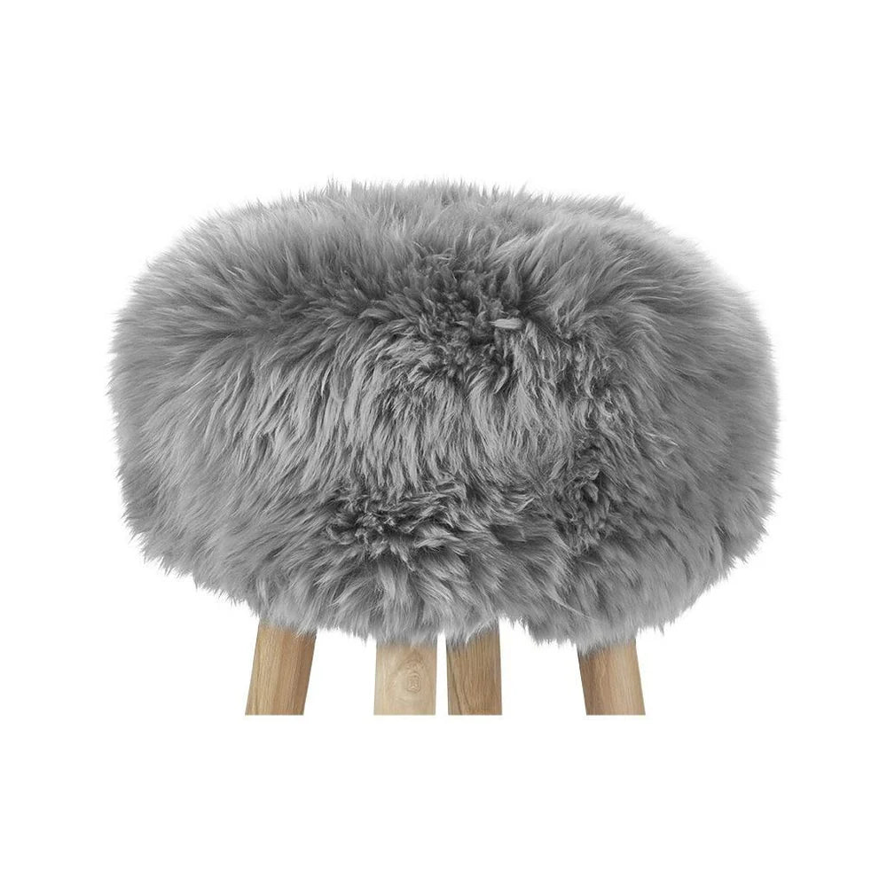 Sheepskin Stool Cover