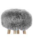 Sheepskin Stool Cover