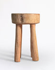 Senufo Stool - Light Wood (Ivory Coast)
