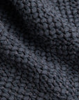 Dark gray waffle towel set (3 pcs)