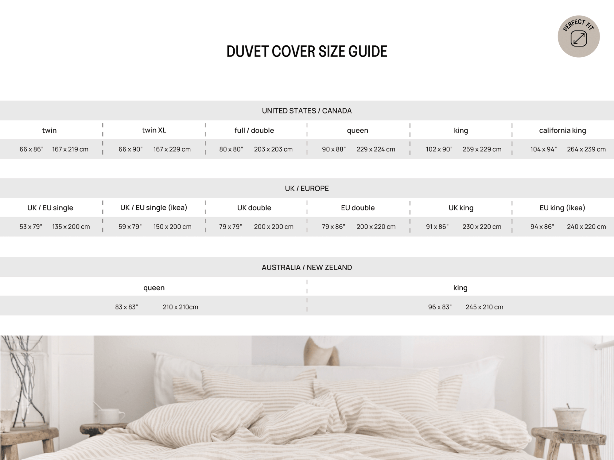 Natural linen duvet cover