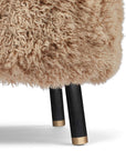 Emil Lounge Chair with Brass