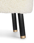 Emil Lounge Chair with Brass