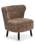 Emil Lounge Chair with Brass