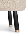 Emil Lounge Chair with Brass