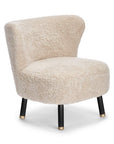 Emil Lounge Chair with Brass
