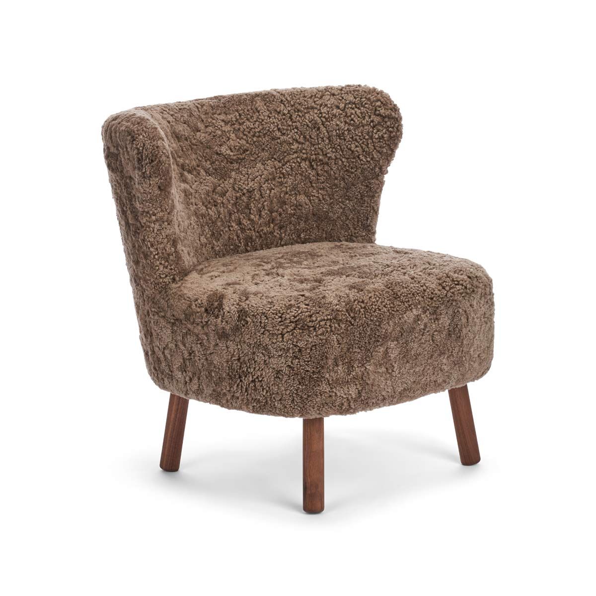 Emil Lounge Chair |  Short Wool