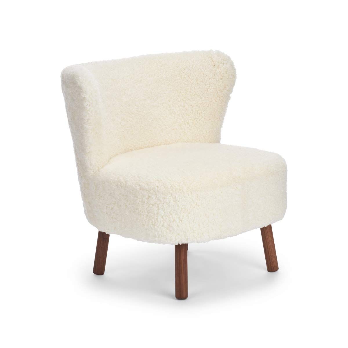 Emil Lounge Chair |  Short Wool