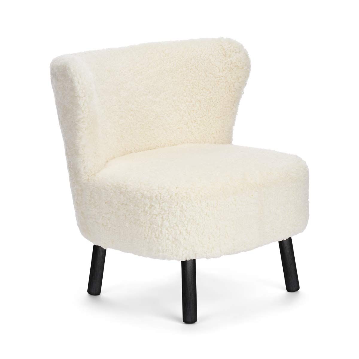 Emil Lounge Chair |  Short Wool