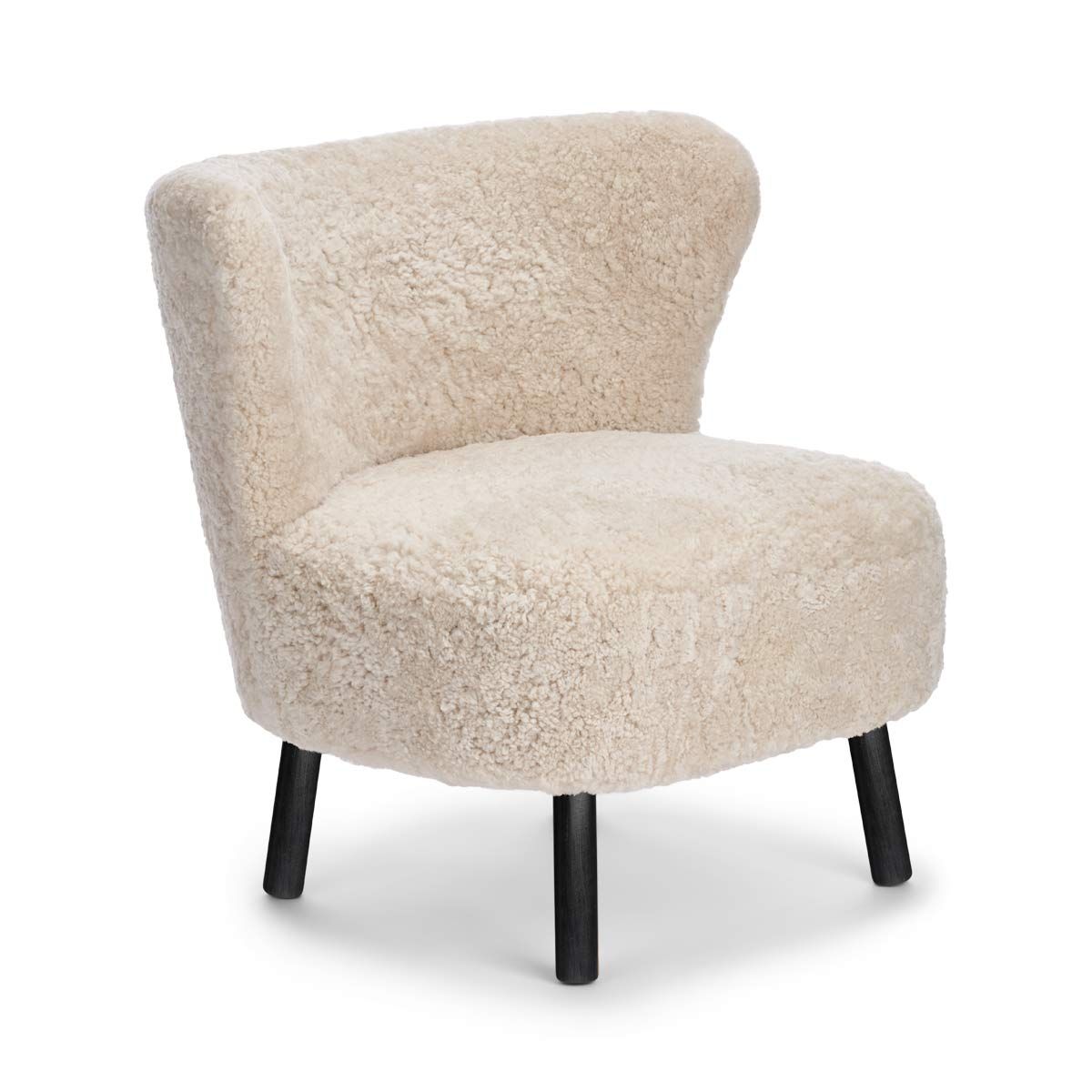 Emil Lounge Chair |  Short Wool