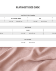 Forest green linen flat sheet