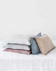 Linen pillow sham