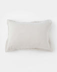 Linen pillow sham