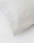 Linen pillow sham