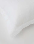 Linen pillow sham