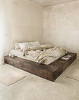 Natural linen sheet set (4 pcs)