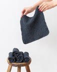 Waffle Face Cloth set of 5
