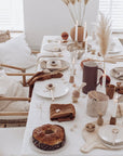 White Linen tablecloth