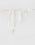 White waffle towel set (3 pcs)