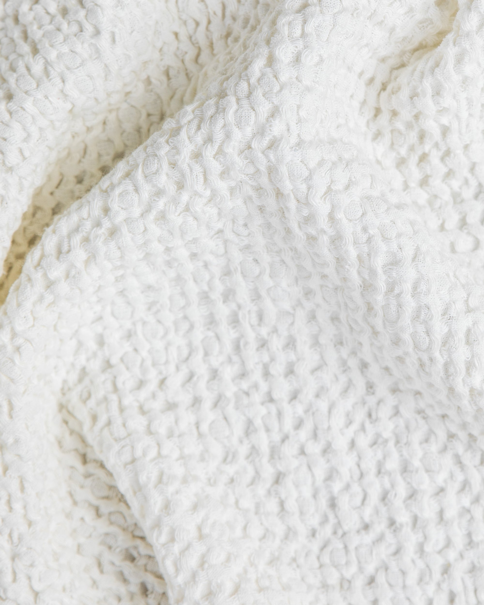 White waffle towel set (3 pcs)