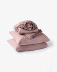 Woodrose linen sheet set (4 pcs)