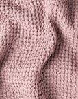 Woodrose waffle blanket