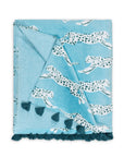 Leaping Leopard Beach Towel by Matouk