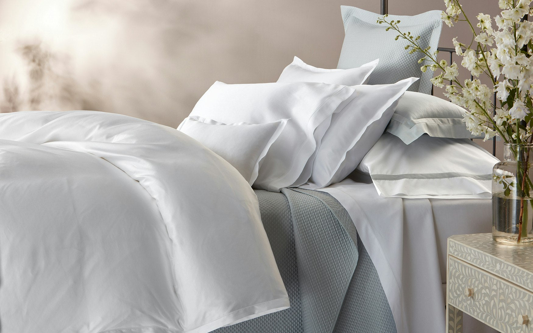 Talita Satin Stitch Duvet Cover