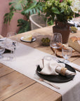 Linen table runner