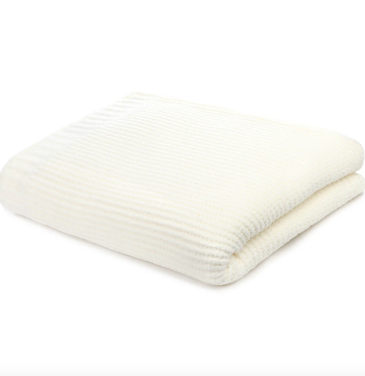 Waffle Weave Queen Blanket Chenilla Classic