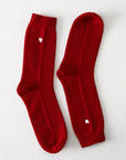 Matouk - Heart Cashmere Socks