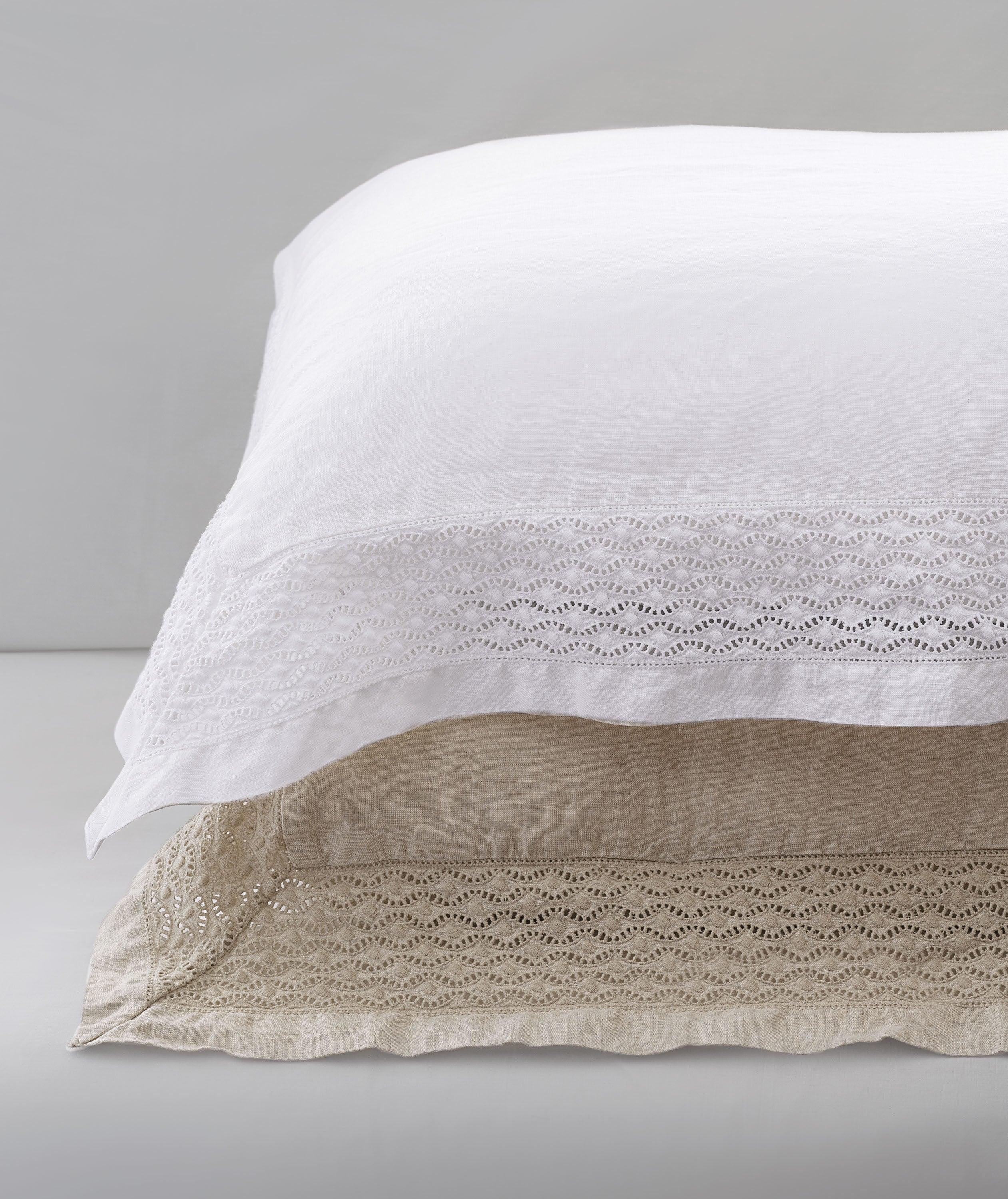 Vintage Linen Shams