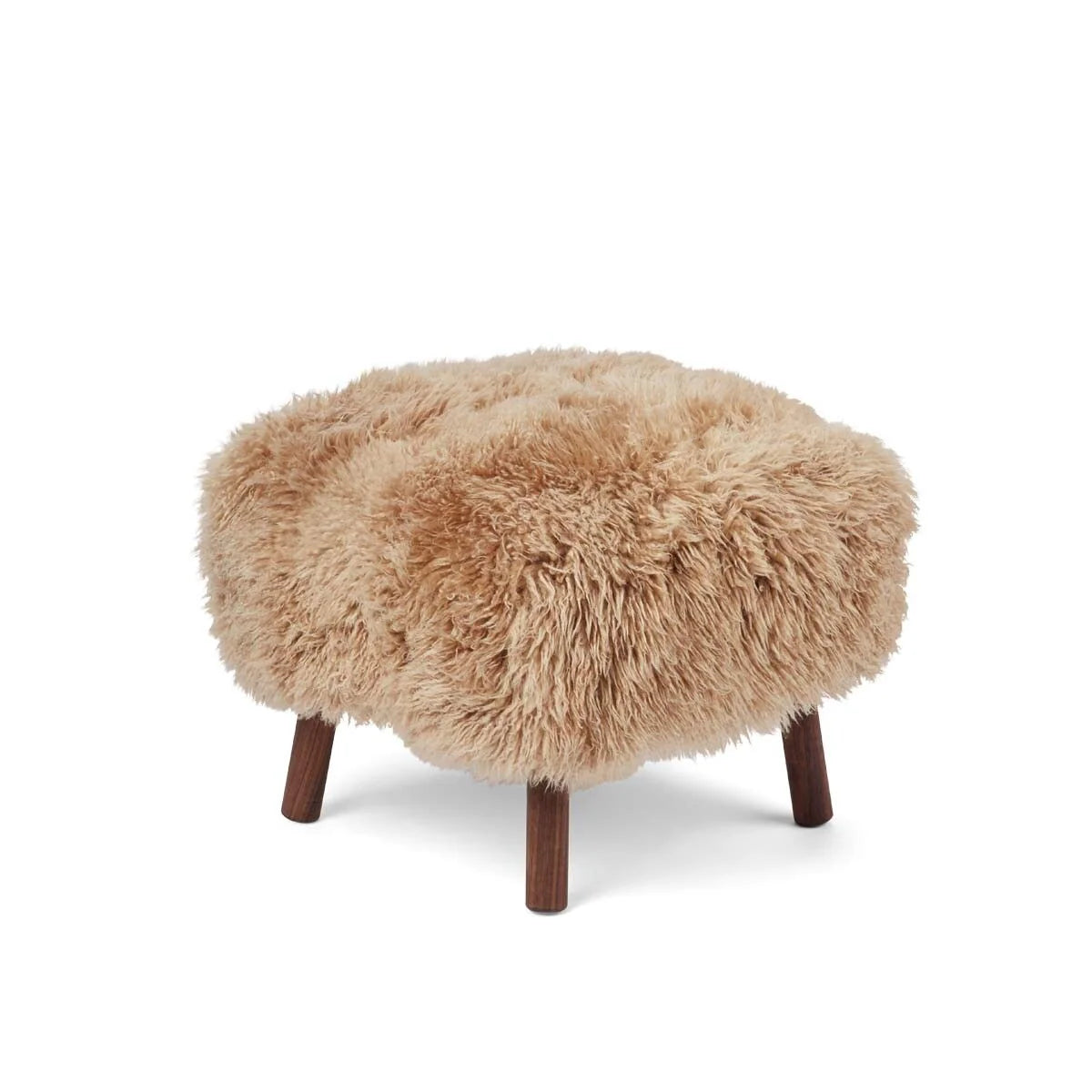 Emil Foot Rest Stool | Long Wool