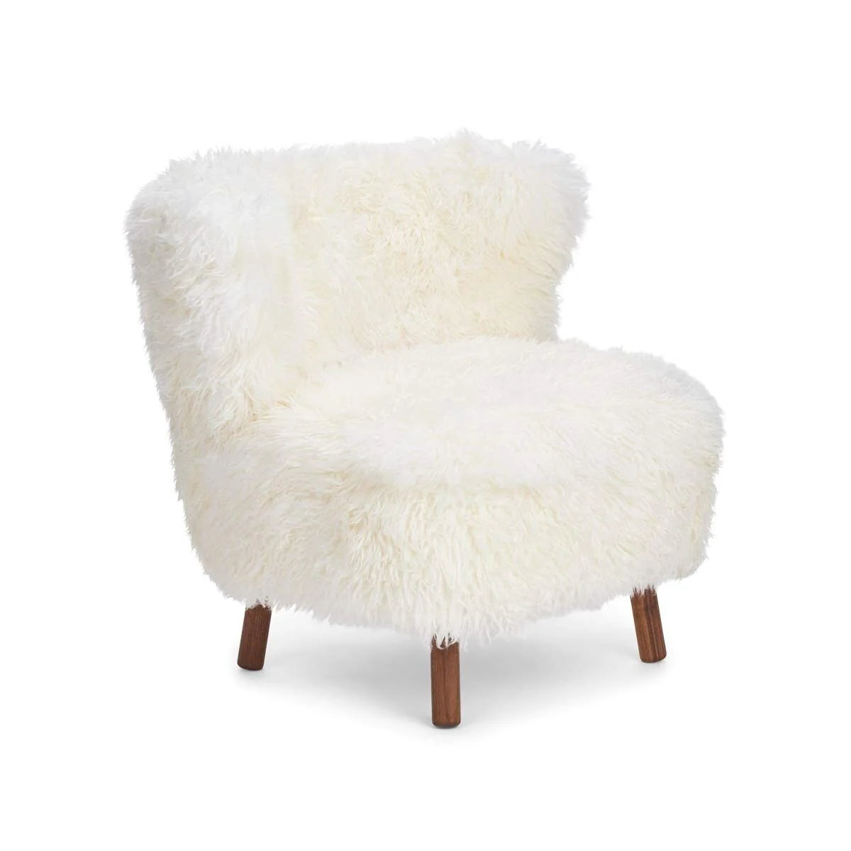 Emil Lounge Chair | Long Wool