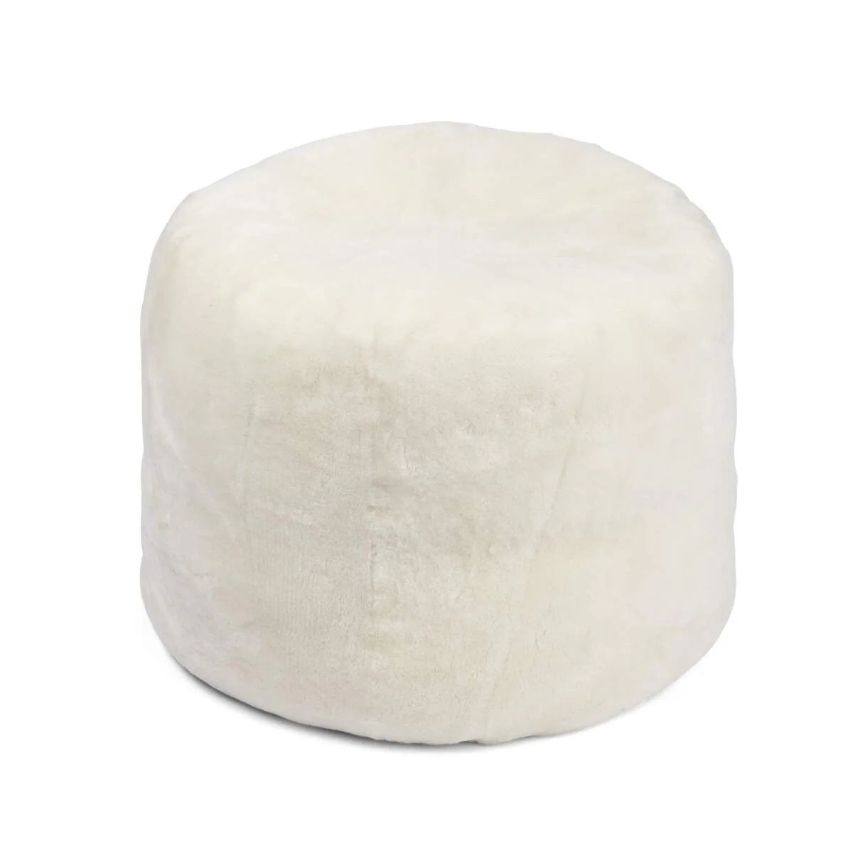 Round Moccasin Pouf