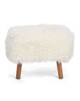 Emil Foot Rest Stool | Long Wool