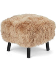 Emil Foot Rest Stool | Long Wool